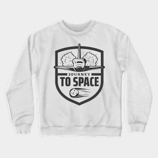 nasa space shuttle Crewneck Sweatshirt